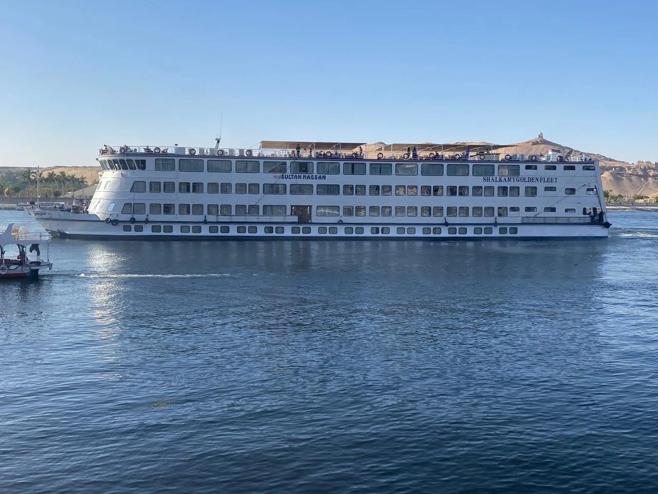 Exterior view of the MS Sultan Hassan Nile Cruise Nile cruise ship